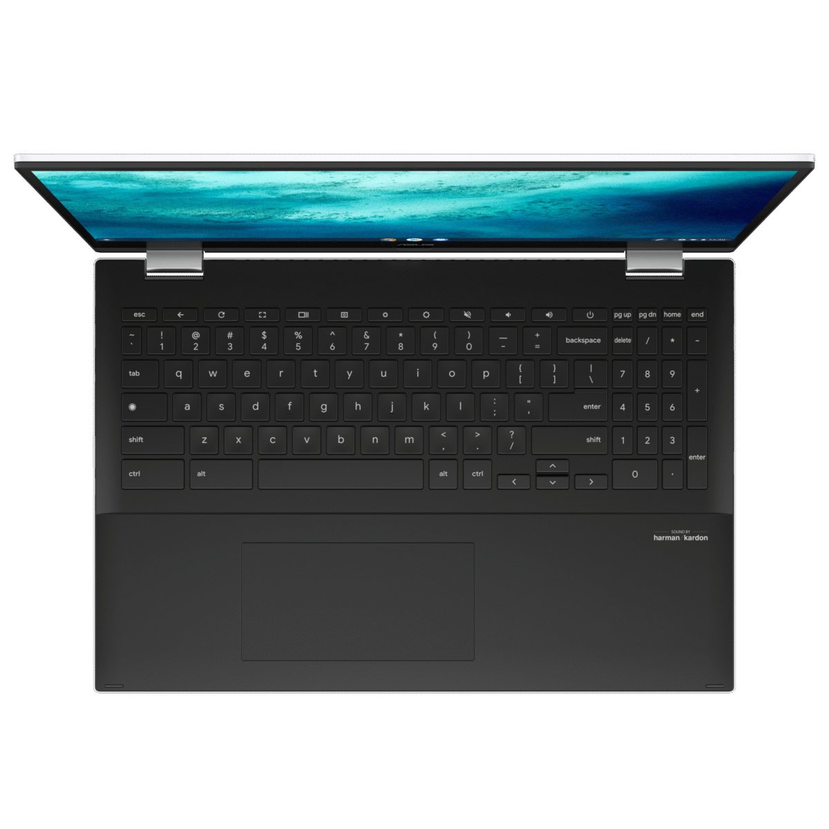 کیبورد لپ تاپ ایسوس Chromebook Flip CX5 (CX5500)