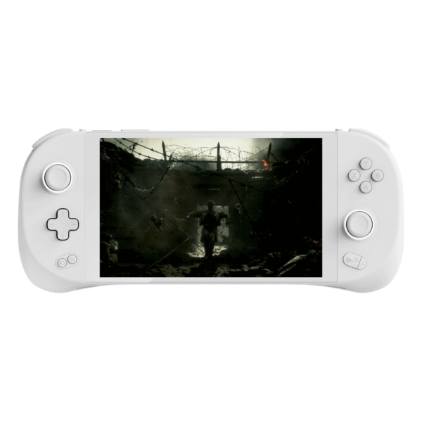 AYANEO Geek 1S Handheld Console when it's on