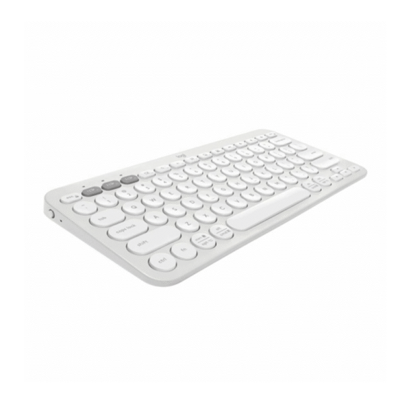 Logitech Pebble Keys 2 K380s Keyboard side view
