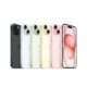 Apple iphone 15 front and back in different colors