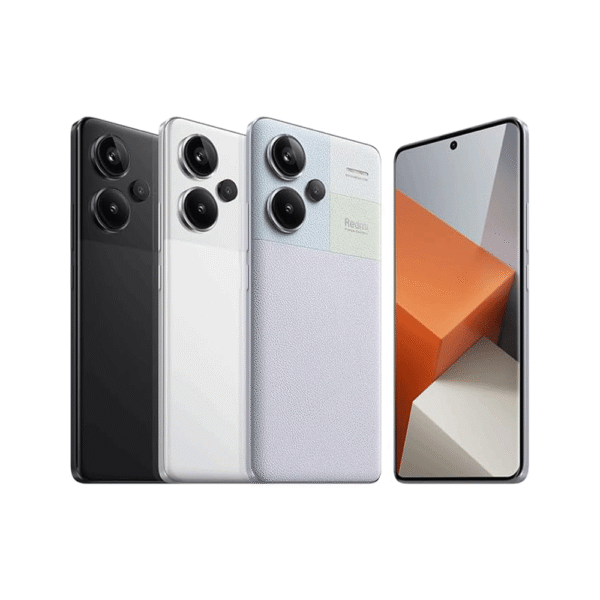 Xiaomi Redmi Note 13 PRO Plus front and back in different color