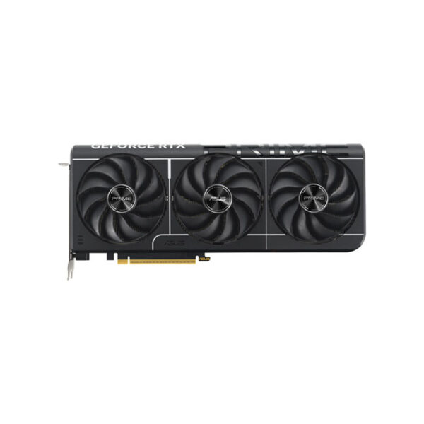 Asus Prime NVIDIA GeForce RTX 5080 graphic card back view