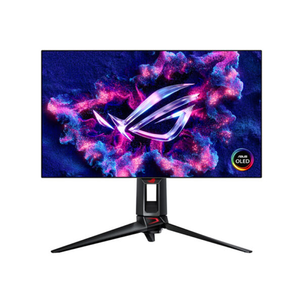 Asus ROG swift 27 inch PG27AQDP monitor front view
