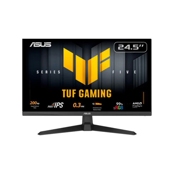 Asus TUF VG259Q5A 24.5 inch monitor gaming front view