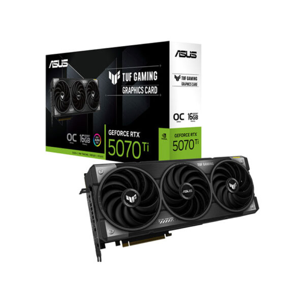 Asus TUF gaming GeForce RTX 5070 Ti OC 16GB GDDR7 graphic card with box