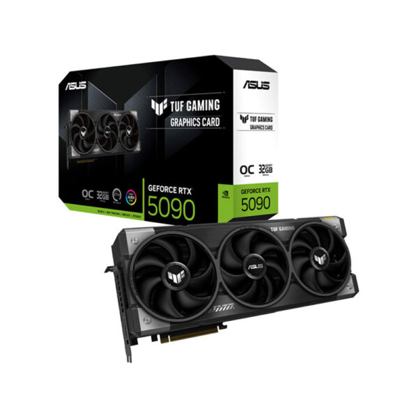 Asus TUF gaming GeForce RTX 5090 OC Edition 32GB GDDR7 graphic card with box