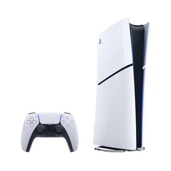 PlayStation 5 Slim Digital Edition Console with controller