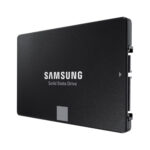 samsung 870 evo 2tb sata iii internal ssd side view
