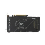 asus dual geForce rtx 5060 oc 8gb gddr7 graphic card back view