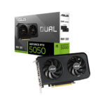 asus dual geforce rtx 5050 8gb gddr6 graphic card with box