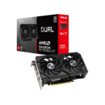 asus dual radeon rx 9060 xt 8gb gddr6 graphic card with box