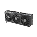 asus prime radeon rx 9070 oc 16gb gddr6 graphic card side view