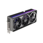 asus rog astral geforce rtx 5080 16gb graphic card side view