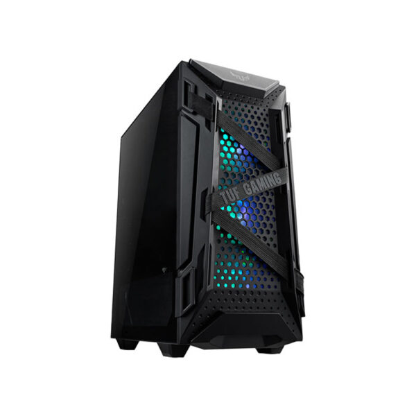 Asus TUF gaming GT301 Mid-Tower ATX computer case front view