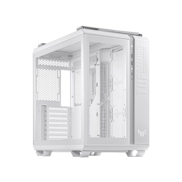 Asus TUF gaming GT502 mid-tower ATX computer case front view