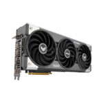 asus tuf gaming radeon rx 9070 xt 16gb gddr6 graphic card side view