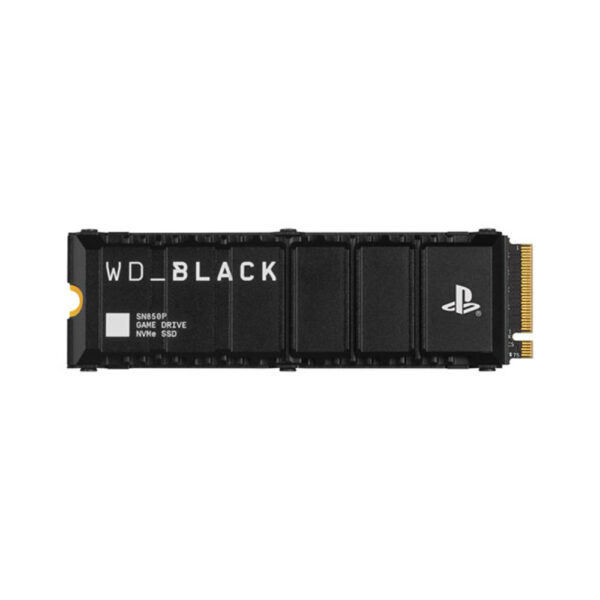 wd black sn850p 1tb nvme pci-e internal ssd front view