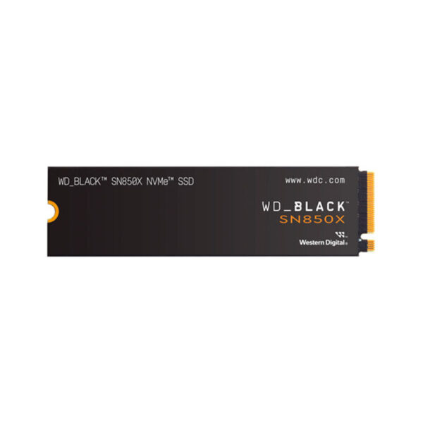 wd black sn850x 8tb nvme pci-e internal ssd front view