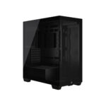 Corsair 3500X Mid-Tower ATX computer case front view black color