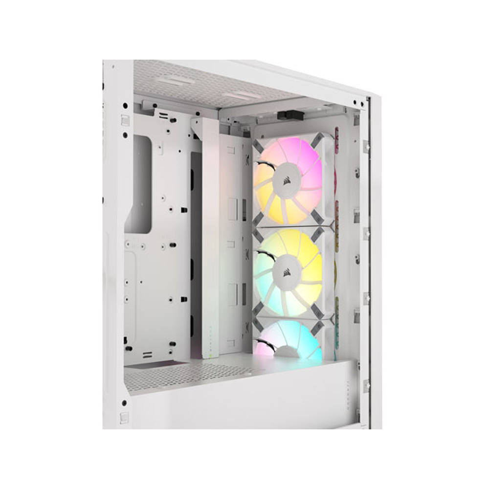 corsair-4000-d-rgb-airflow-computer-case-fans Corsair 4000D RGB airflow Mid-Tower ATX computer case side view white color