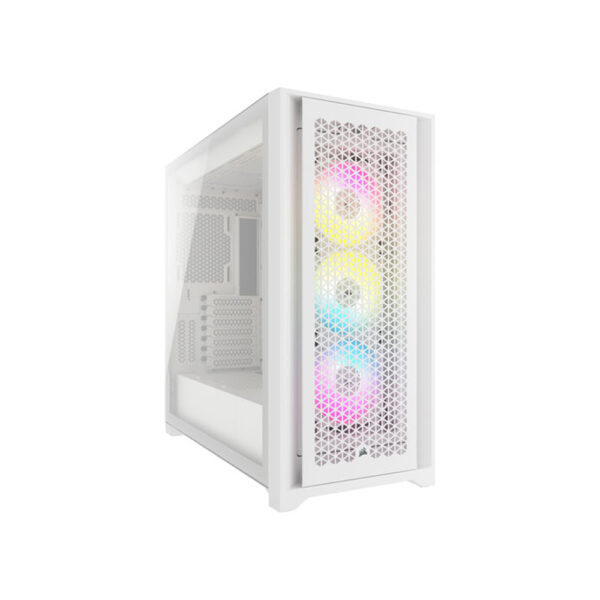 Corsair 5000D RGB airflow Mid-Tower ATX computer case fans view