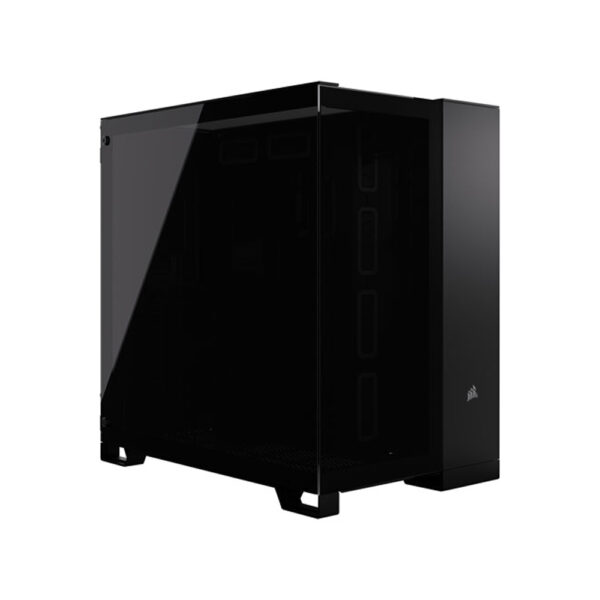 Corsair 6500X mid-tower dual-chamber computer case front view