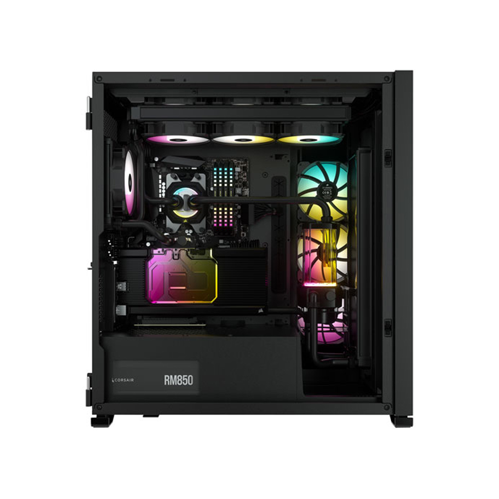 corsair-icue-7000-x-rgb-computer-case-side corsair iCUE 7000X RGB full-tower ATX computer case side view