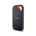 sandisk extreme pro 2tb external ssd side view