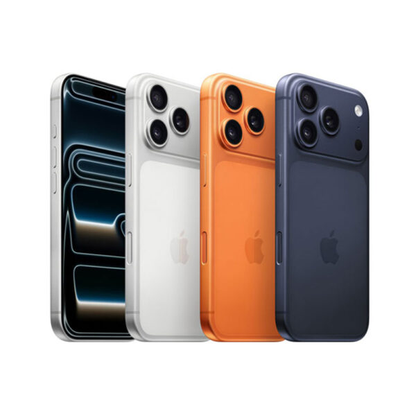 Apple iPhone 17 Pro in three colors