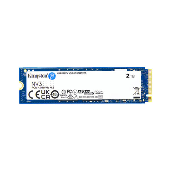 kingston nv3 2tb nvme pci-e internal ssd front view