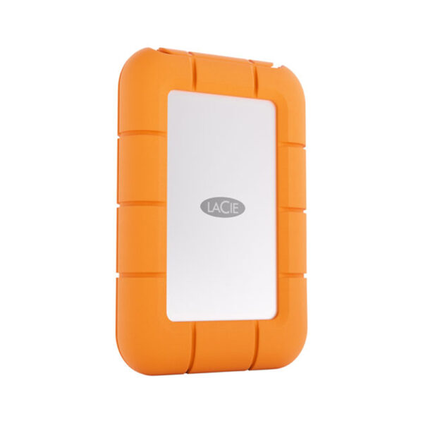seagate lacie rugged mini portable 1tb usb-c external ssd side view
