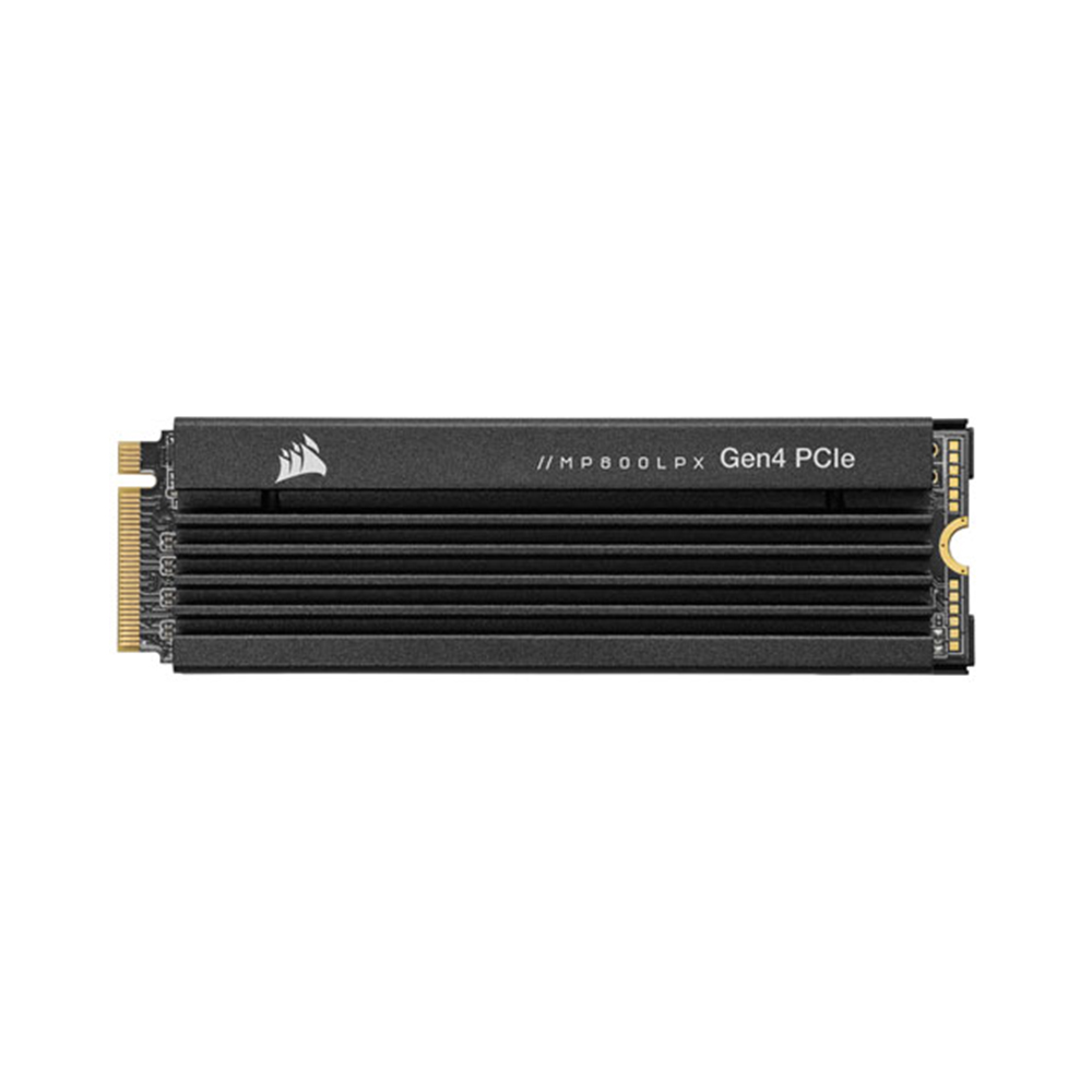 mp600-pro-lpx-4tb-m.2-nvme-pci-e-corsair-internal-ssd corsair mp600 pro lpx 4tb m.2 nvme pci-e internal ssd front view
