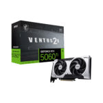 msi geforce rtx 5060 ti ventus 2x 8gb gddr7 graphic card with box