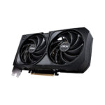 msi geforce rtx 5070 shadow 2x oc 12gb gddr7 graphic card side view