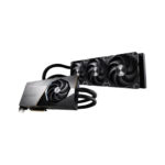 msi geforce rtx 5080 suprim liquid 16gb gddr7 graphic card side view