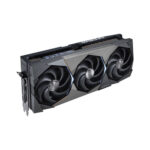 msi geforce rtx 5080 suprim soc 16gb gddr7 graphic card side view