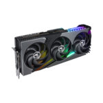 msi geforce rtx 5080 vanguard soc 16gb gddr7 graphic card side view
