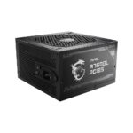 msi mag a750gl pcies 750w gold power supply side view