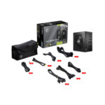 MSI MAG A850GL PCIE 5 850W Gold Power Supply With Cables