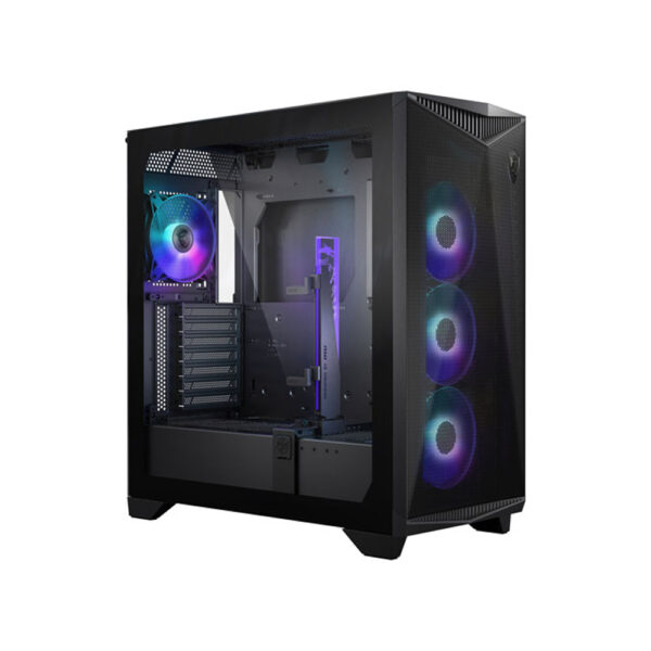 MSI MPG gungnir 300R airflow ATX computer case side view