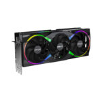 pny nvidia geforce rtx 5090 32gb gddr7 graphic card side view