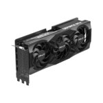 pny geforce rtx 5070 ti oc 16gb gddr7 graphic card side view