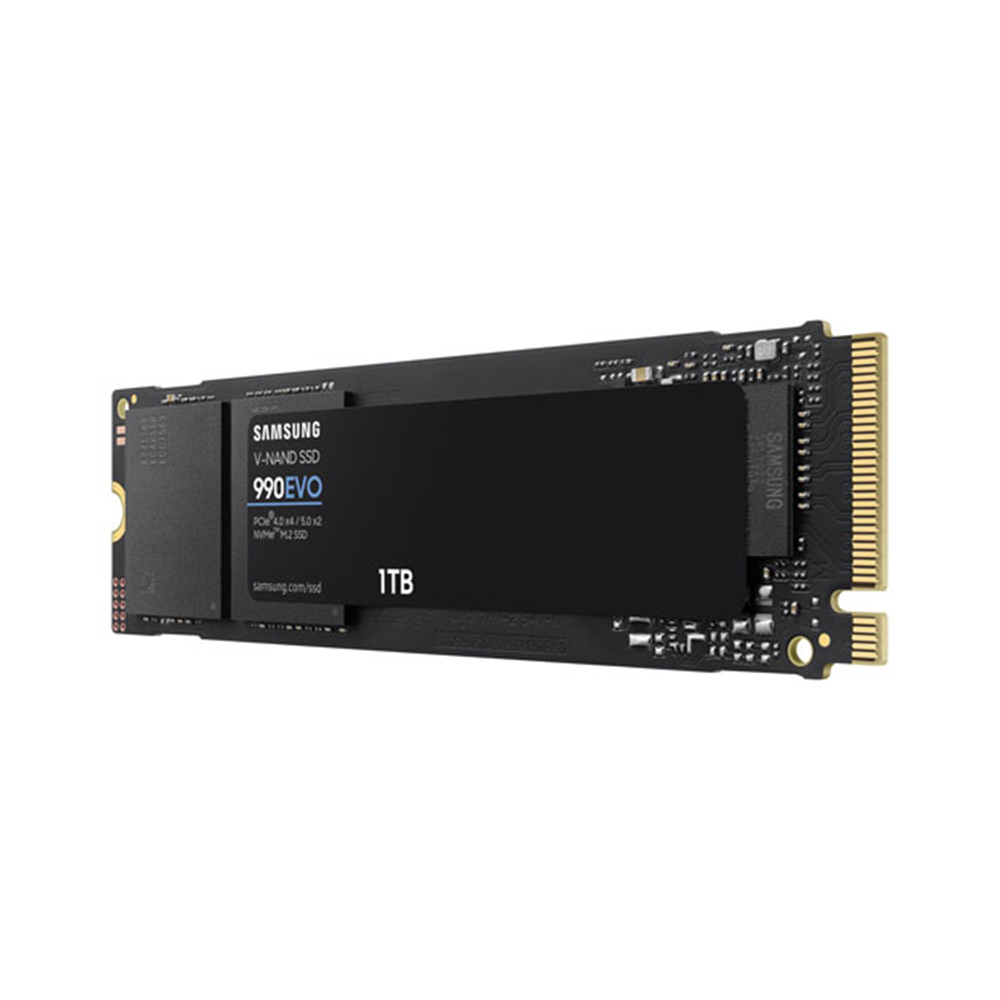 samsung-990-evo-1tb-nvme-pci-e-internal-ssd samsung 990 evo 1tb nvme pci-e internal ssd side view