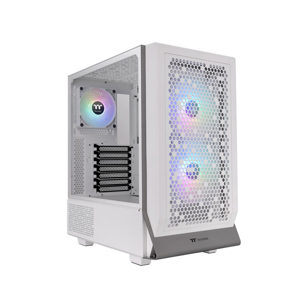 thermaltake-ceres-300-tg-argb-plus-computer-case Thermaltake ceres 300TG ARGB plus Mid-Tower ATX computer case front view