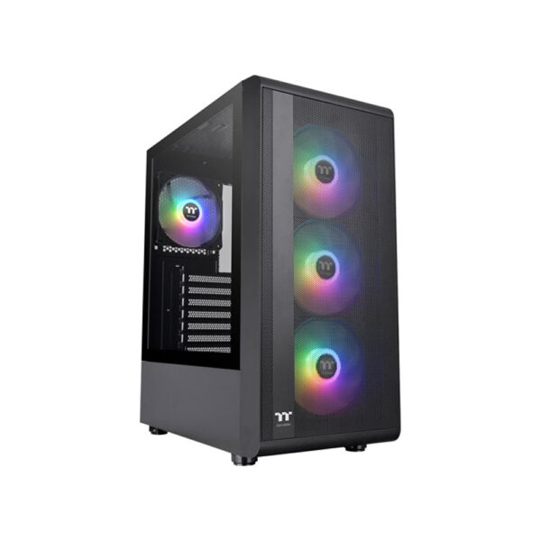 Thermaltake S200TG ARGB plus mid-tower ATX computer case Front view