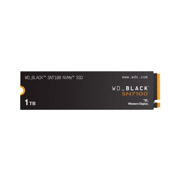wd black sn7100 1tb nvme pci-e internal ssd front view