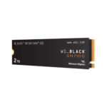 wd black sn7100 2tb nvme pci-e internal ssd side view
