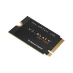 side view of wd black sn770m 1tb nvme pci-e internal ssd