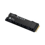wd black sn850x 1tb nvme pcie gen 4 x4 internal ssd side view