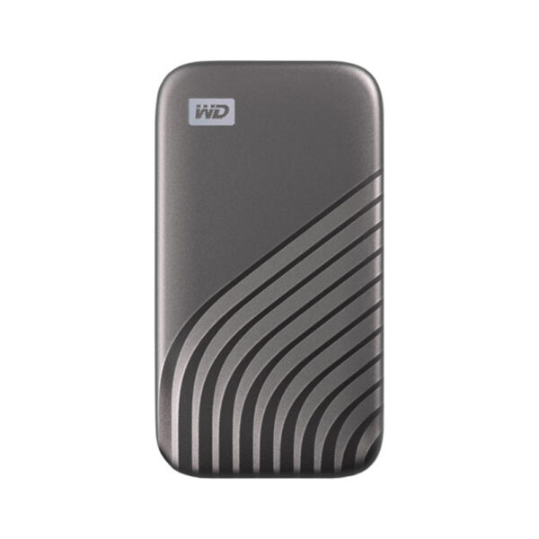 wd my passport 2tb external ssd front view